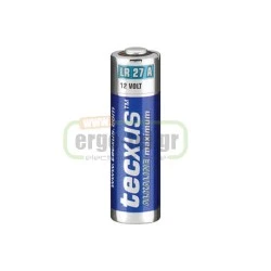 ΑΛΚΑΛΙΚΗ ΜΠΑΤΑΡΙΑ TECXUS LR27A 12V ΣΕ ΣΥΣΚΕΥΑΣΙΑ ΕΝΟΣ ΤΕΜΑΧΙΟΥ
