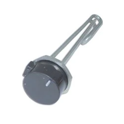 Αντίσταση τύπου ρακόρ 2¼ ιντσών 3000W 230V με θερμοστάτη & καπάκι για μπόιλερ λεβητοστασίου