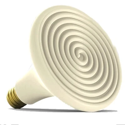 Υπέρυθρη κεραμική λάμπα θέρμανσης 140x137mm 400W 230V με ντουί Ε27
