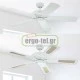 Ανεμιστήρας οροφής Westinghouse Monarch 78269 white Reversible Five-Blade Φ122cm