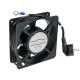 Ανεμιστήρας 105x105mm 50~110CBM/H με καλώδιο 2m για καμπίνας RACK PULSAR RAW1