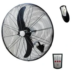 Ανεμιστήρας τοίχου με κοντρόλ Φ71cm 180W 230V μεταλλικός περιστρεφόμενος βιομηχανικού τύπου