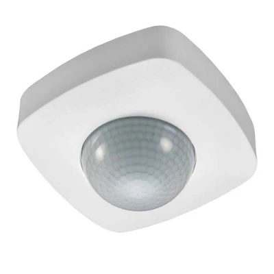 Ανιχνευτής παρουσίας υπερύθρων 2000W 10Α επίτοιχος λευκός με ανίχνευση 360° έως 20m IP20 Ανιχνευτής παρουσίας υπερύθρων 2000W 10Α επίτοιχος λευκός με ανίχνευση 360° έως 20m IP20