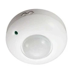 Ανιχνευτής κίνησης οροφής λευκός max 300W led 240V  μη στεγανός ΙΡ20 γωνία θέασης 360°