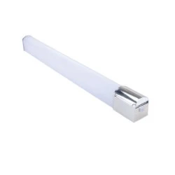 Led φωτιστικό χρωμίου με πρίζα επίτοιχο μπάνιου 15W 4000k ενδιάμεσο λευκό φως με διακόπτη Led φωτιστικό χρωμίου με πρίζα επίτοιχο μπάνιου 15W 4000k ενδιάμεσο λευκό φως με διακόπτη