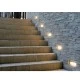 Led απλίκα σκουριάς ορθογώνια χωνευτή 2W 90Lm 3000k θερμό λευκό φως από πλαστικό στεγανή ΙΡ54