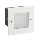 Led απλίκα λευκή τετράγωνη χωνευτή 2W 100Lm 6000k ψυχρό λευκό φως από πλαστικό στεγανή ΙΡ54 Led απλίκα λευκή τετράγωνη χωνευτή 2W 100Lm 6000k ψυχρό λευκό φως από πλαστικό στεγανή ΙΡ54