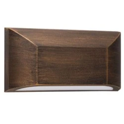Led απλίκα σκουριάς ορθογώνια down light slim πλαστική 6W 350Lm 3000k θερμό λευκό φως στεγανή ΙΡ65