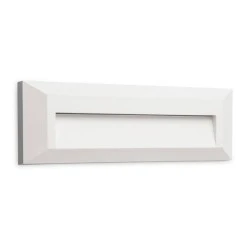 Led απλίκα λευκή ορθογώνια με σκίαστρο slim πλαστική 2W 120Lm 3000k θερμό λευκό φως στεγανή ΙΡ65 Led απλίκα λευκή ορθογώνια με σκίαστρο slim πλαστική 2W 120Lm 3000k θερμό λευκό φως στεγανή ΙΡ65