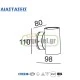 LED ΑΠΛΙΚΑ ΕΠΙΤΟΙΧΗ COMPASS 6x1W 368Lm 3000k ΘΕΡΜΟ ΛΕΥΚΟ ΦΩΣ ΔΕΣΜΗΣ 24° ΣΤΕΓΑΝΗ ΙΡ54 LED ΑΠΛΙΚΑ ΕΠΙΤΟΙΧΗ COMPASS 6x1W 368Lm 3000k ΘΕΡΜΟ ΛΕΥΚΟ ΦΩΣ ΔΕΣΜΗΣ 24° ΣΤΕΓΑΝΗ ΙΡ54