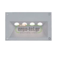 LED ΑΠΛΙΚΑ ΤΟΙΧΟΥ ΧΩΝΕΥΤΗ TALT 4x1W 327Lm 3000k ΘΕΡΜΟ ΛΕΥΚΟ ΦΩΣ ΔΕΣΜΗΣ 29° ΣΤΕΓΑΝΗ ΙΡ65