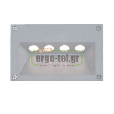 LED ΑΠΛΙΚΑ ΤΟΙΧΟΥ ΧΩΝΕΥΤΗ TALT 4x1W 327Lm 3000k ΘΕΡΜΟ ΛΕΥΚΟ ΦΩΣ ΔΕΣΜΗΣ 29° ΣΤΕΓΑΝΗ ΙΡ65