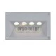 LED ΑΠΛΙΚΑ ΤΟΙΧΟΥ ΧΩΝΕΥΤΗ TALT 4x1W 327Lm 3000k ΘΕΡΜΟ ΛΕΥΚΟ ΦΩΣ ΔΕΣΜΗΣ 29° ΣΤΕΓΑΝΗ ΙΡ65