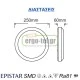 Led απλίκα γκρι στρογγυλή slim 13W 1060Lm 3000k θερμό φως για παραθαλάσσιες εγκαταστάσεις Led απλίκα γκρι στρογγυλή slim 13W 1060Lm 3000k θερμό φως για παραθαλάσσιες εγκαταστάσεις
