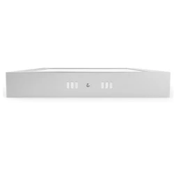 Led panel λευκό τετράγωνο επίτοιχο 18W 230V 4000k ενδιάμεσο λευκό φως δέσμης 120° 1460lm 30000h