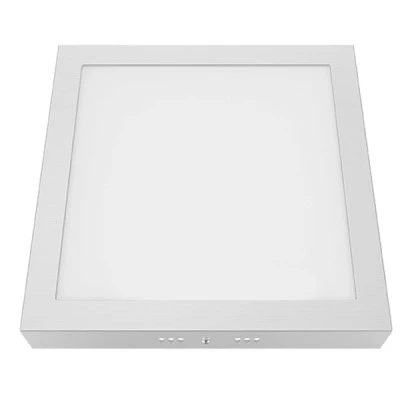Led panel λευκό τετράγωνο επίτοιχο 18W 230V 4000k ενδιάμεσο λευκό φως δέσμης 120° 1460lm 30000h