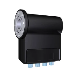 LNB INVERTO Quattro Flange χαμηλού θορύβου 0,1dB με διάμετρο λαιμού 40mm LNB INVERTO Quattro Flange χαμηλού θορύβου 0,1dB με διάμετρο λαιμού 40mm
