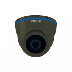 Κάμερα ασφαλείας IP Dome AMIKO D30M500BMF PoE 5MP με φακό 2,8-12mm και νυχτερινή όραση 30m