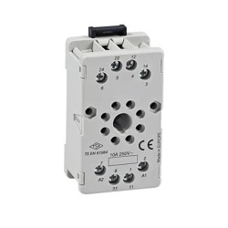 Βάση ράγας RINGEL B-8 για ρελέ τύπου λυχνίας 8pin