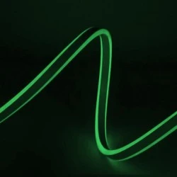 Neon LED φωτοσωλήνας πράσινη δύο όψεων με 120λαμπάκια/m 7.5W/m 50m εξωτερικού χώρου Neon LED φωτοσωλήνας πράσινη δύο όψεων με 120λαμπάκια/m 7.5W/m 50m εξωτερικού χώρου
