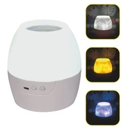 Led φωτιστικό νυκτός 8W και Projector με 4 σχέδια και 1m USB καλώδιο ή μπαταρίες 3xAA