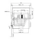 Βεντιλατέρ τύπου σαλίγκαρος XE401617 75W 1430rpm 500m³/h 230V για ενεργειακά τζάκια Βεντιλατέρ τύπου σαλίγκαρος XE401617 75W 1430rpm 500m³/h 230V για ενεργειακά τζάκια