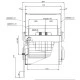 Βεντιλατέρ τύπου σαλίγκαρος XE402677 124W 1450rpm 1000m³/h 230V για ενεργειακά τζάκια Βεντιλατέρ τύπου σαλίγκαρος XE402677 124W 1450rpm 1000m³/h 230V για ενεργειακά τζάκια