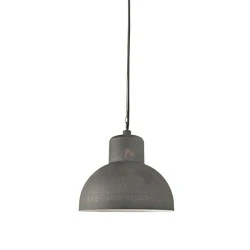 Κρεμαστό φωτιστικό σκουριάς BERO 1xE27 LED με οπάλ PC κάλυμμα εξωτερικού χώρου IP44