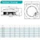 Εξαεριστήρας στέγης Bahcivan Φ180 70W 2500rpm 230V 460 m³/h για επαγγελματικούς χώρους Εξαεριστήρας στέγης Bahcivan Φ180 70W 2500rpm 230V 460 m³/h για επαγγελματικούς χώρους