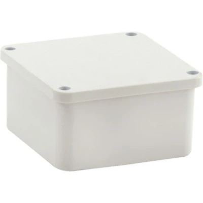 Μπουάτ εξωτερικό 85x85x50mm με βίδες IP65 γκρι (147-31520)