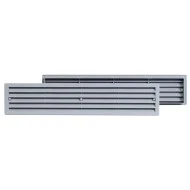Περσίδα πόρτας πλαστική σε γκρι χρώμα 450x92mm Europlast τύπου VR459