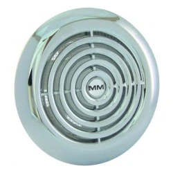 Εξαεριστήρας μπάνιου στρόγγυλος Φ120mm 18W ΙΝOX 220V 150 m³/h 42dB Εξαεριστήρας μπάνιου στρόγγυλος Φ120mm 18W ΙΝOX 220V 150 m³/h 42dB