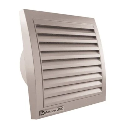 Εξαεριστήρας μπάνιου τετράγωνος Φ100mm 18W inox σειρά ММ-100 220V 169 m³/h 32dB