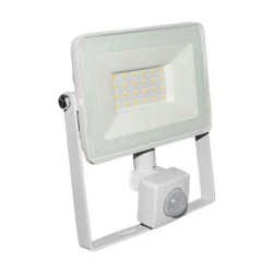 Προβολέας Led-SMD mini slim 30W 4100Κ ενδιάμεσο λευκό φως με ανιχνευτή κίνησης IP65