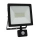Προβολέας Led-SMD mini slim 50W 4100Κ ενδιάμεσο λευκό φως με ανιχνευτή κίνησης IP65