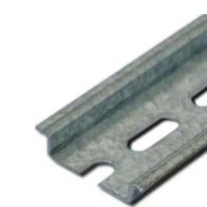 Ράγα ωμέγα διάτρητη TEKNOMEGA 35x7.5mm  2m τύπου DIN1065