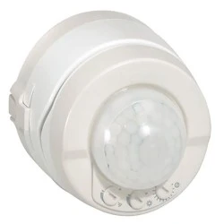 Ανιχνευτής κίνησης 360° 2000W LEGRAND σειρά Plexo IP55 σε λευκό χρώμα