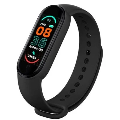 Smartwatch OEM με ειδοποιήσεις εφαρμογών σε μαύρο χρώμα συμβατό με Android, iOS IP67