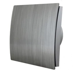 Εξαεριστήρας MM-PEC με καμπύλη 18W 230V 50Hz 169m³/h Φ100 επίτοιχης τοποθέτησης ασημί PVC πλαστικό 32dB