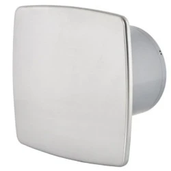 Εξαεριστήρας MM-P 18W 230V 50Hz 169m³/h Φ100 επίτοιχης τοποθέτησης ασημί μεταλλικό 32dB