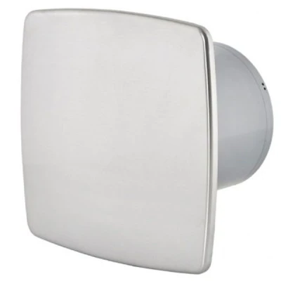 Εξαεριστήρας MM-P 18W 230V 50Hz 169m³/h Φ100 επίτοιχης τοποθέτησης ασημί μεταλλικό 32dB