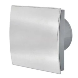 Εξαεριστήρας μπάνιου με καμπύλη Φ100mm 18W 169m³/h square με μεταλλική πρόσοψη 230V 50Hz 32dB MM-P