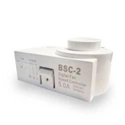 Ροοστάτης στροφών κινητήρων BSC/2  400-800W 5A 230V κατάλληλο για βεντιλατέρ τύπου σαλίγκαρος