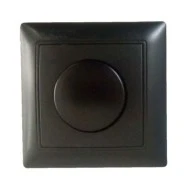 Dimmer – ροοστάτης FAN 500W μαύρο ματ, για όλα τα φορτία, φωτισμό & εξαερισμό