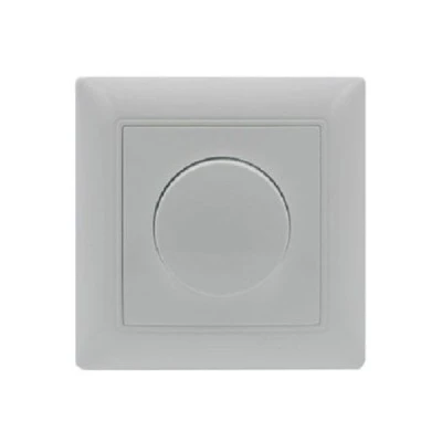 Dimmer - ροοστάτης FAN 500W για όλα τα φορτία σε λευκό χρώμα για φωτισμό & εξαερισμό