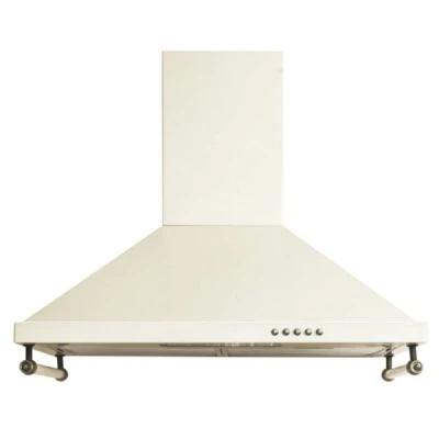 Απορροφητήρας καμινάδα 60cm 163W μπεζ Rustic HB-1500 με 3 επίπεδα ταχύτητας & φίλτρα αλουμινίου