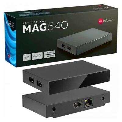 Δέκτης IP ΜΑG540 νέας γενιάς TV Box με ισχυρό Amlogic S905Y4-B Quad core επεξεργαστή Δέκτης IP ΜΑG540 νέας γενιάς TV Box με ισχυρό Amlogic S905Y4-B Quad core επεξεργαστή