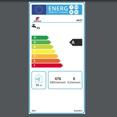 Ταχυθερμαντήρας νερού 7.5kW (inverter) SOLCORE NK2T με οθόνη ψηφιών led