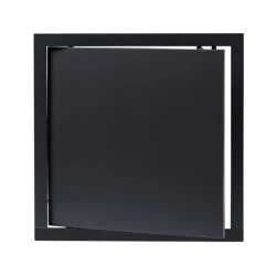 Πορτάκι πρόσβασης Europlast PL3030 300x300mm μαύρο ABS πλαστική υψηλής ποιότητας