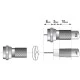 Φις τηλεόρασης RG6US τύπου F υψηλής ποιότητας με Ο-RING  για σύνδεση σε δορυφορικούς δέκτες & για προέκταση καλωδίων